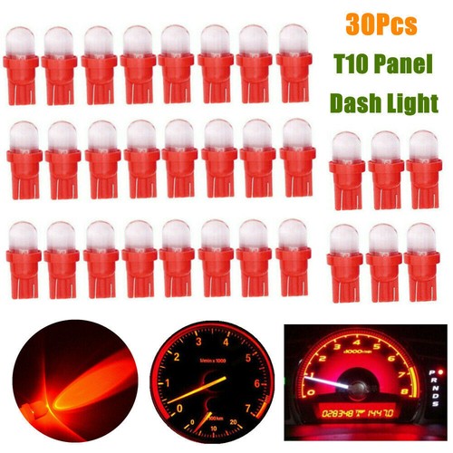 10/30/50 Pcs 168 Dash Light T10 194 2825 LED Bulb Instrument Panel Gauge Cluster - Picture 12 of 17
