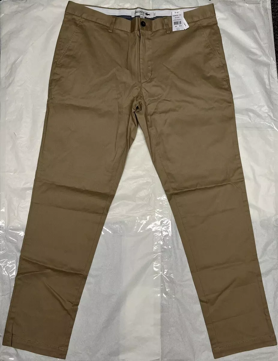 Lacoste Tan Chino Trousers Lacoste #57 Lacoste Tan Chino Trousers Lacoste