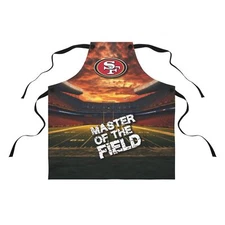  Day game , San Francisco Niners apron, 49ers Grill Chef apron