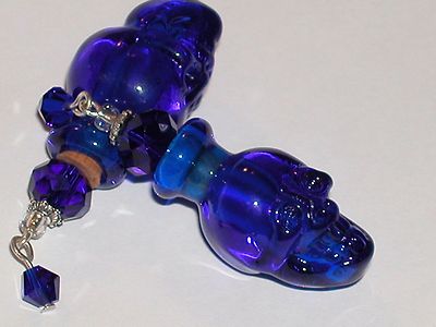 9 PCS PETITE Bouteille Colorée En Verre Flacons Pour Décoration EUR 7