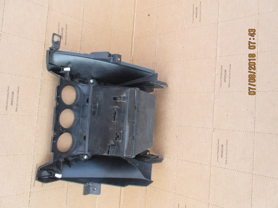 11 MITSUBISHI OUTLANDER SPORT Panel Tablero Borde Bisel 8002B072 8002A780 Negro OEM Foto 4 de 4