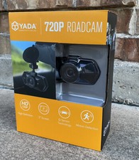 Yada Roadcam 720P Black Dash Camera, 120-Degree Wide Angle Lens, G-Sensor NEW