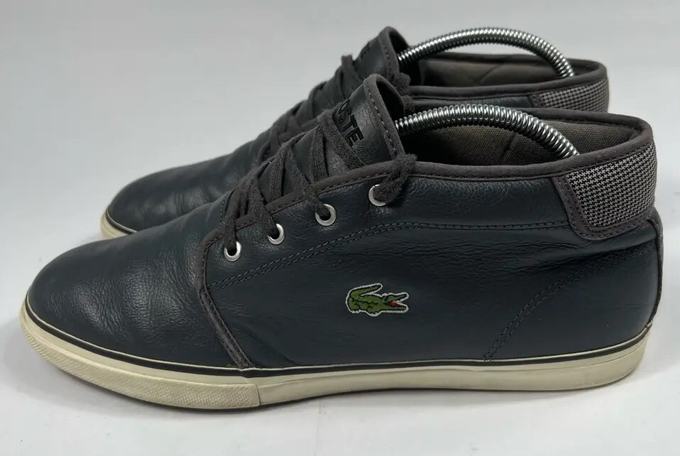 Lacoste Mens Ampthill Sneakers Gray 