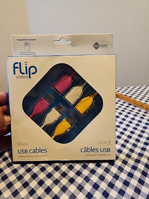 Cisco Flip Video USB Cables - 3-Pack (AUC1CP2) w/ Free Shipping