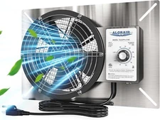 ALORAIR Vent Fan 540CFM Air Out Ventilation Fan w/ Humidistat Dehumidistat, IP55