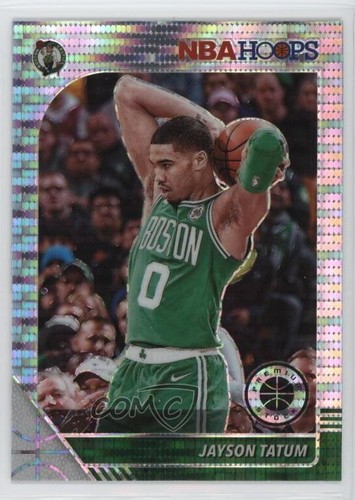 2019-20 Panini NBA Hoops Premium Stock Box Set Pulsar Prizm Jayson Tatum #6 0b7z