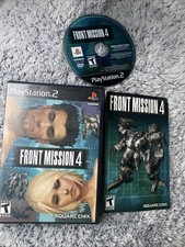 Front Mission 4 PS2 Sony PlayStation 2 Complete In Box W/ Regi Card Rare Title