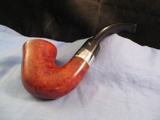 VINTAGE BRIAR PIPE PETERSONS STERLING SILVER SHERLOCK HOLMES UNSMOKED MINT 1990