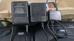 Sega CD Model 2 + Sega Genesis Model 1 w/ Pitfall- Tested