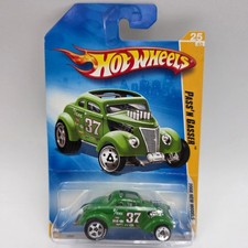 Hot Wheels Pass N Gasser 2008 Carded 37 Green B Gas Diecast Car Collectible