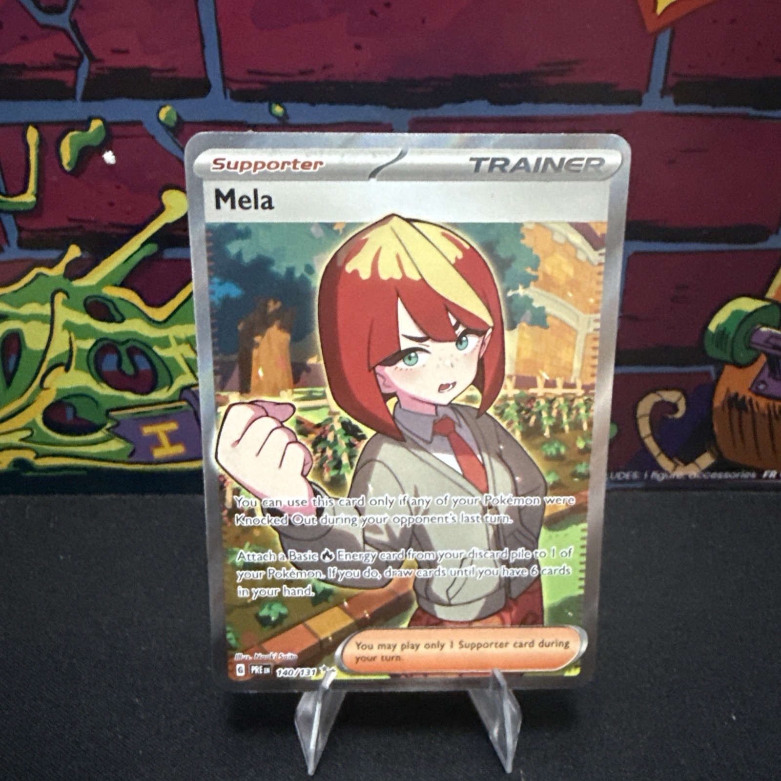 Mela Ultra Rare Holofoil PRE 140/131 NM Pokemon TCG