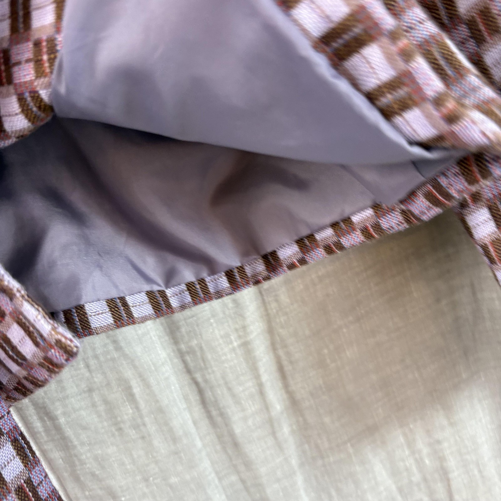 JDS Collection Jacket Blazer Small Checkered Belt… - image 7