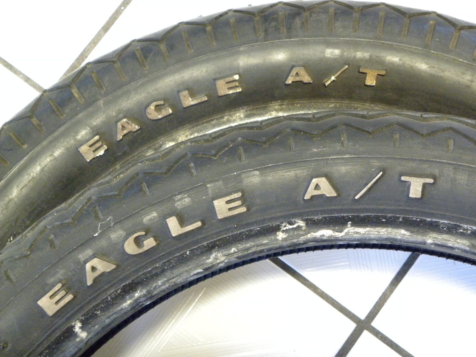 HARLEY XLCR Cafe Racer GOODYEAR tires USED Eagle AT front & rear USA ...