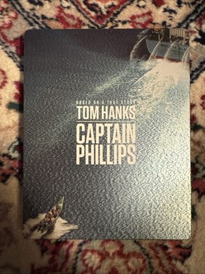 Captain Phillips (2013) Blu-ray Steelbook LIKE NEW