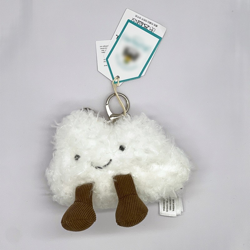 Jellycat Amuseables Croissant Plush Bag Charm with tag no bag | eBay