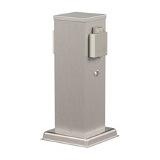 Colonne de prises de jardin POLLY IP44 à 2 prises Schuko avec capteur