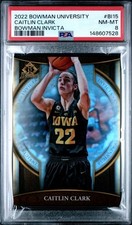 2022-23 Bowman University Chrome - Bowman Invicta Caitlin Clark #BI-15 (RC)