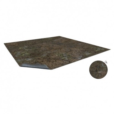 Muddy Streets - Gaming Mat - 2x2 - Grid