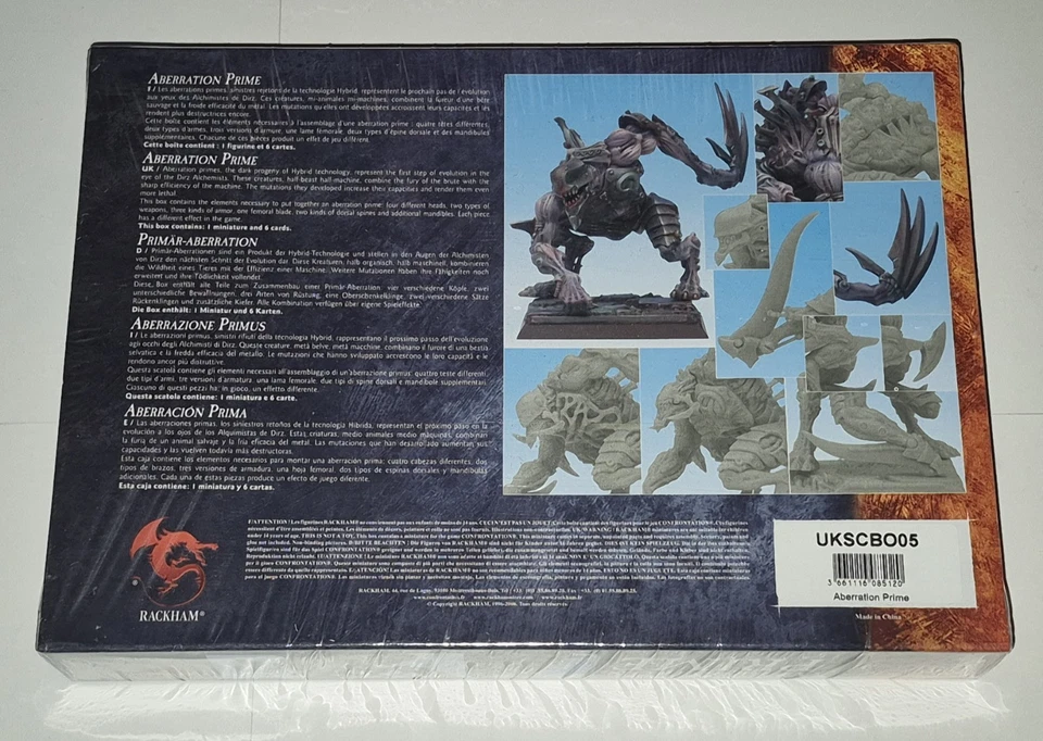 Rackham Confrontation Английский ABERRATION PRIME Запечатанная Как новая Коробка UKSCBO05 ☆ РЕДКАЯ - Изображение 2 из 4