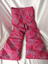 SNOW PANTS PINK COLUMBIA KIDS SIZE M