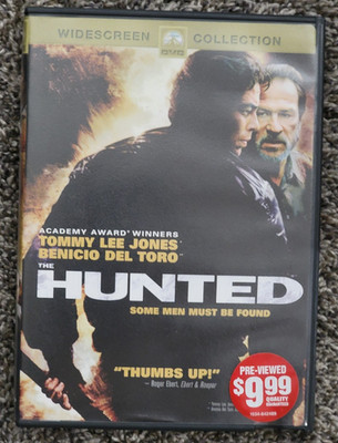 The Hunted DVD Widescreen 2003 Benicio Del Toro Tommy Lee Jones