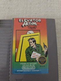 Elevator Action (Nintendo Entertainment System NES 1987)  5- SCREW Authentic 