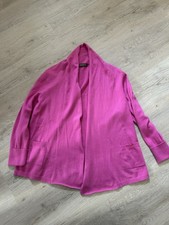 Repeat Strickjacke Gr 40 Pink Cashmere Baumwolle ,offen zu Tragen