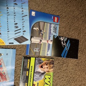 Lego City Instruction Manual Lot Huge Lot With Rare Poster 3368 3367 7208 7937