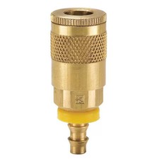 Parker B10-3Bp Coupler Body, Brass, Push On, 25 Cfm