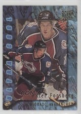 1995-96 Fleer Ultra Ultra Cool Peter Forsberg #383 HOF 0ps8