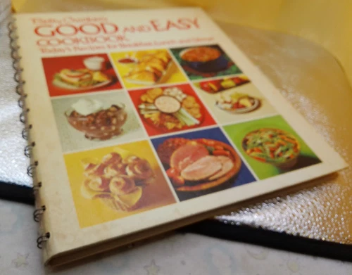 Betty Crocker Good and Easy cookbook spiral bound 1st printing 1971