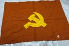 1 Flag , VC Communist Party With Logo HAMMER & SICKLE Flag , z