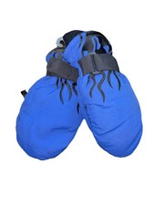 3M Thinsulate Insulation Boy&rsquo;s Blue Flames Waterproof Mittens. Size 4-7 New Tags