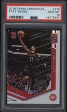 2018 Panini Chronicles Elite #272 Trae Young PSA 10 Gem Mint Rookie Card RC . rookie card picture
