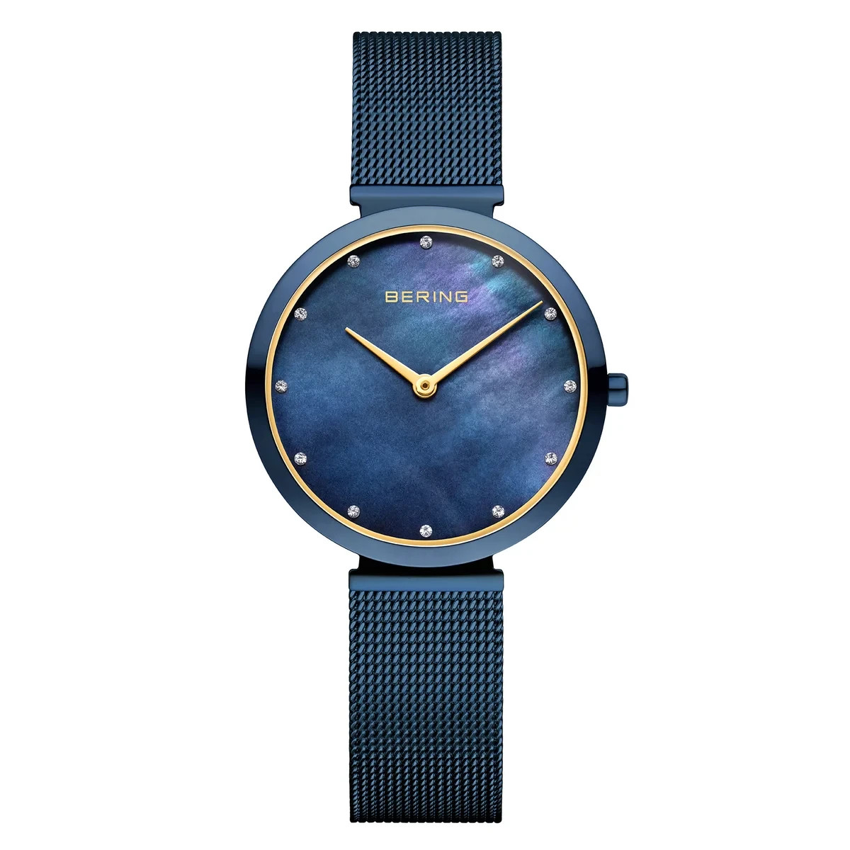 Bering Women's Ultra Slim Stainless Steel Milanese Mesh Watch, 32mm/18132-399