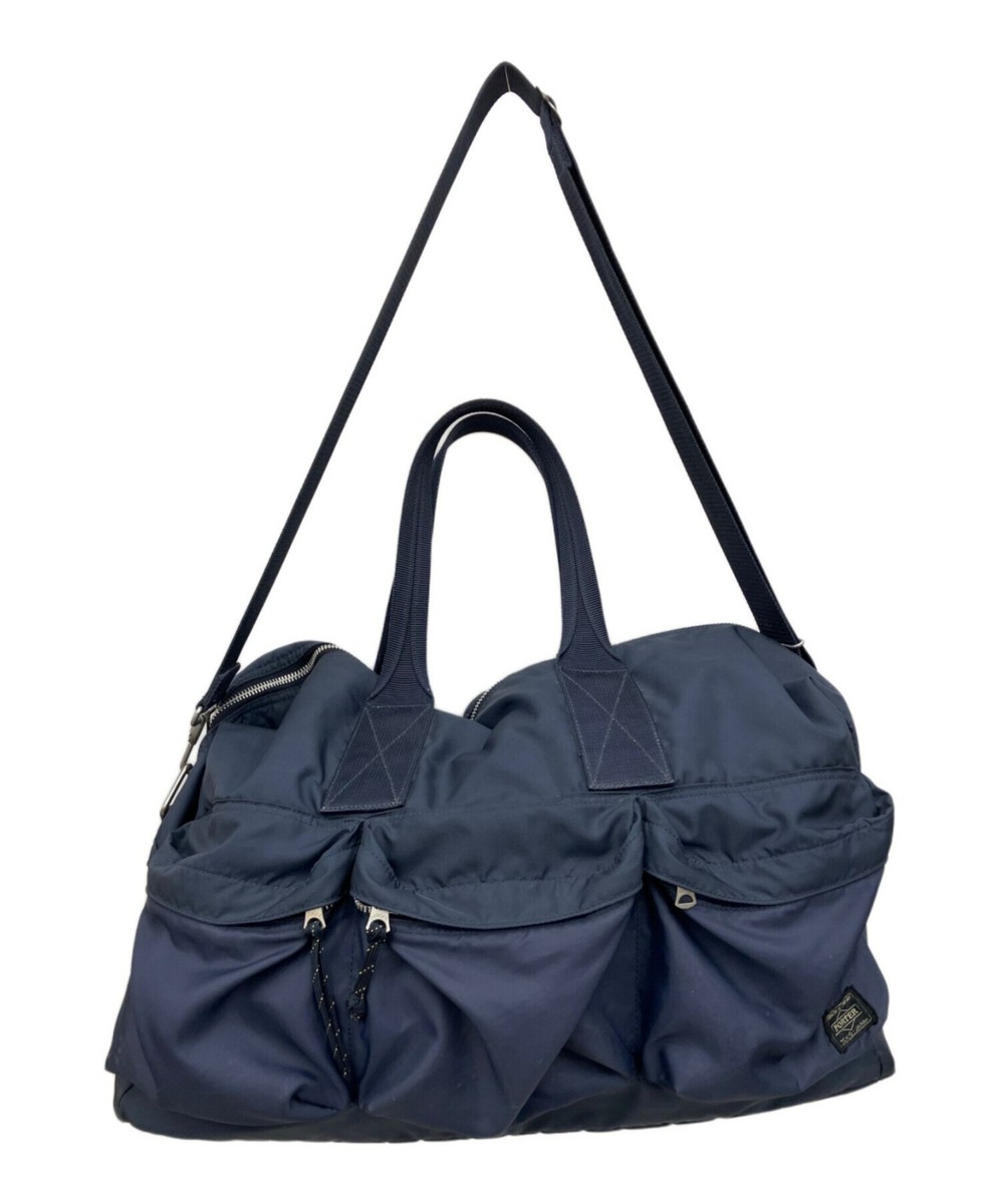 PORTER FORCE 2WAY DUFFLE BAG 855-05900 Yoshida Kaban Black Japan