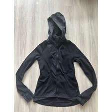 Lululemon Black Far and Free Jacket size 6