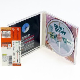 SILENT SCOPE SEGA Dreamcast Japan Import DC KONAMI Arcade Gun Shooting NTSC-J
