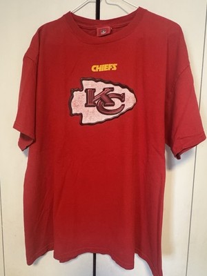 Kansas City Chiefs Large Red T-shirt (0104)