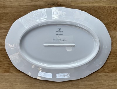 Raynaud Limoges for Van Cleef & Arpels Oval Serving Plate Platter