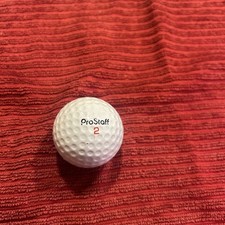 Vintage Golf Ball 2 Wilson ProStaff good clean ball