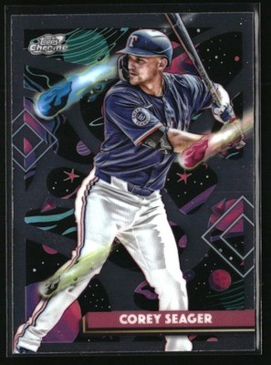 2025 Topps Chrome Cosmic Corey Seager #11 Texas Rangers