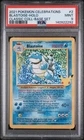 2021 POKEMON CELEBRATIONS CLASSIC COLLECTION #2 BLASTOISE-HOLO PSA 9