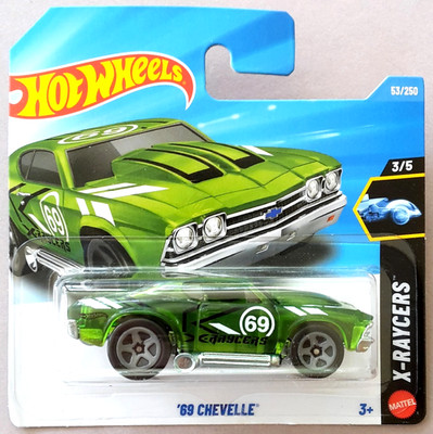 Hot Wheels 69 Chevelle grün transparent 2026 X-Raycers 3/5 OVP