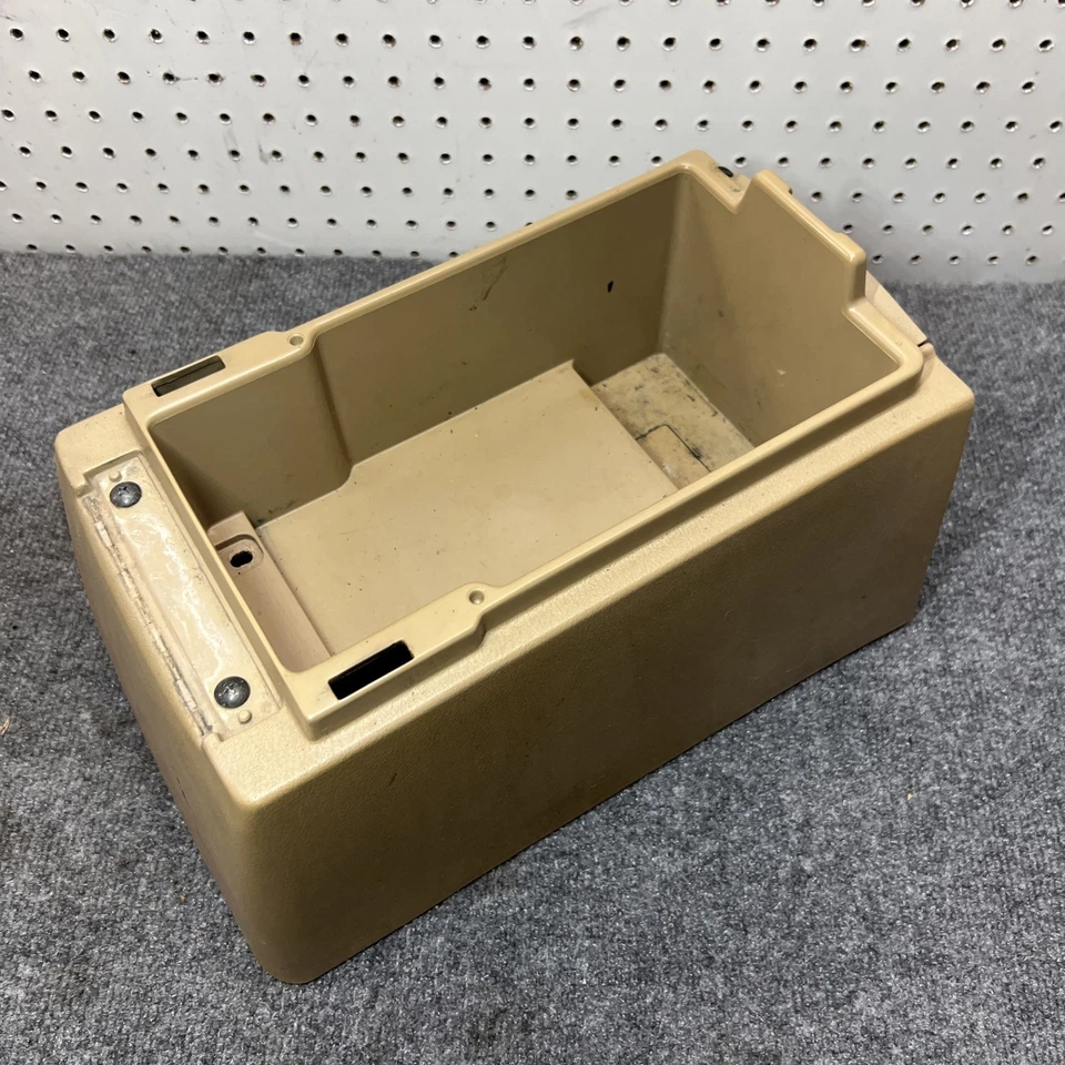 91-95 Mitsubishi 3000GT Dodge Stealth consola central reposabrazos bronceado Foto 2 de 4