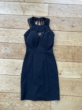 Vintage 90s Y2K Speechless Black Bodycon Evening Minidress Size 4