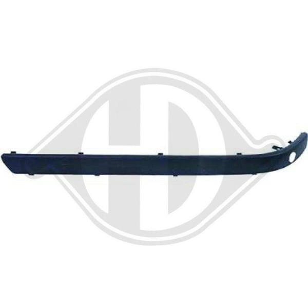 1X Zier /Schutzleiste StoßFäNger Diederichs ZUB00079 Hd Tuning FüR Bmw Hinten Li-image