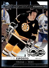 Phil Esposito 2005 Hockey Legends Bruins Playing Cards #Qâ™¦ Bruins FREE SHIP