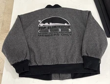 National HOT ROD Association Top Eliminator Club Vtg Wool VARSITY JACKET Size XL