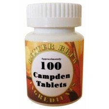 Campden Tablets 100 - Homebrew - Better Brew for Wine, Beer, Cider & Mead making